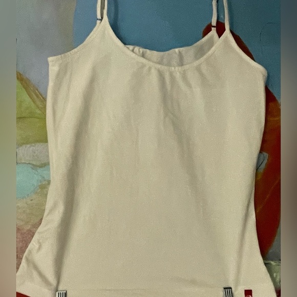 THE NORTH FACE Tank Top Size Medium White Color Adjustable Strap Simple Tank Top - Picture 2 of 10